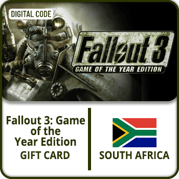 Fallout 3 Game of the Year Edition Gift Card South Africa product image