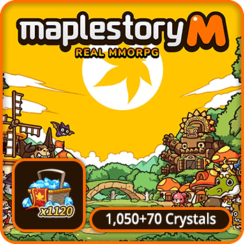 MapleStory M 1,050 Crystals + 70 Bonus Global product image