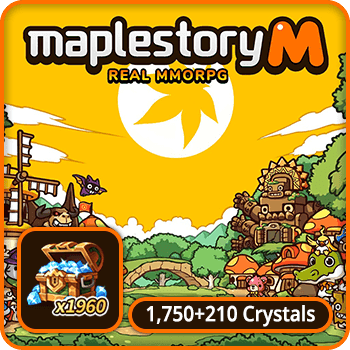 MapleStory M 1,750 Crystals + 210 Bonus Global product image