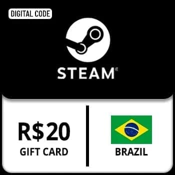 Rewarble Steam Gift Card R$20 Brazil product image