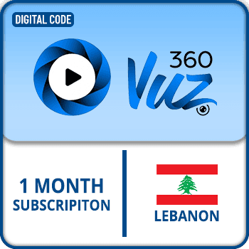 360VUZ Gift Card 1 Month Subscription LEBANON product image