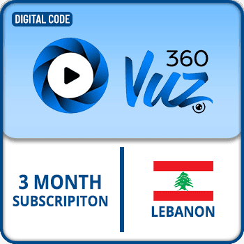 360VUZ Gift Card 3 Month Subscription LEBANON product image