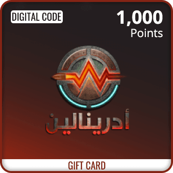 Adrenaline Gift Card 1000 Points Global product image