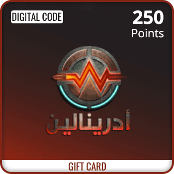 Adrenaline Gift Card 250 Points Global product image