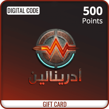 Adrenaline Gift Card 500 Points Global product image