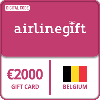 Airline Gift Card 2000 EUR BELGIUM product image