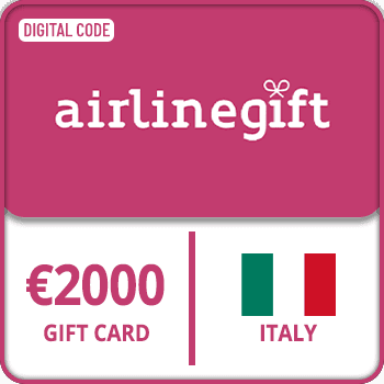 Airline Gift Card 2000 EUR ITALY product image