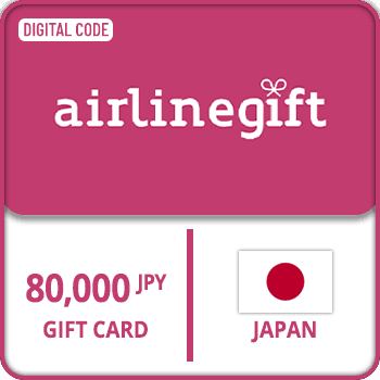 Airline Gift Card 80000 JPY JAPAN product image