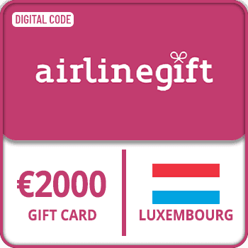Airline Gift Card 2000 EUR LUXEMBOURG product image