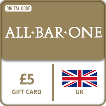 All Bar One Gift Card £5 UK product image