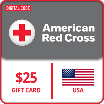 American Red Cross Gift Card $25 USA product image