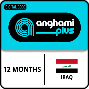Anghami Plus Gift Card 12 MONTH IRAQ product image