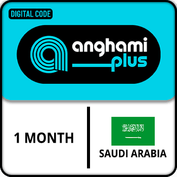 Anghami Plus Gift Card 1 MONTH KSA product image