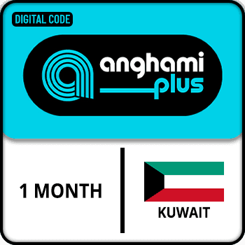 Anghami Plus Gift Card 1 MONTH KUWAIT product image