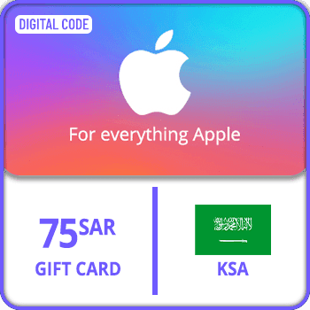 App Store & iTunes Gift Card 75 SAR KSA product image