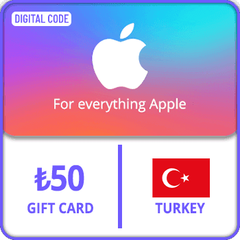 App Store & iTunes Gift Card 50 TRY Turkey  product image