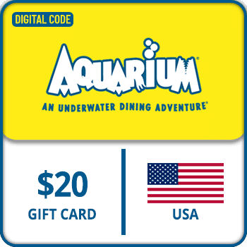 Aquarium Restaurants Gift Card $20 USA product image