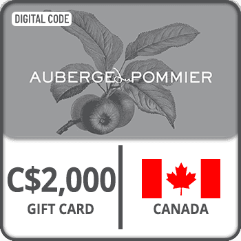 Auberge du Pommier Gift Card C$2000 CANADA product image