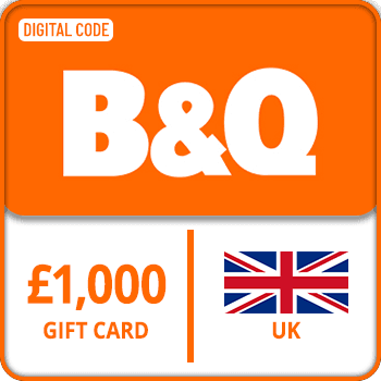 B&Q Gift Card 1000 GBP UK product image