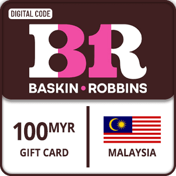 Baskin Robbins Gift Card 100 RM Malaysia product image