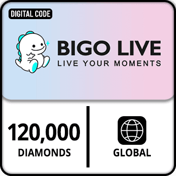Bigo Live Gift Card 120000 Diamonds Global product image
