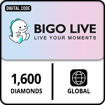 Bigo Live Gift Card 1600 Diamonds Global product image
