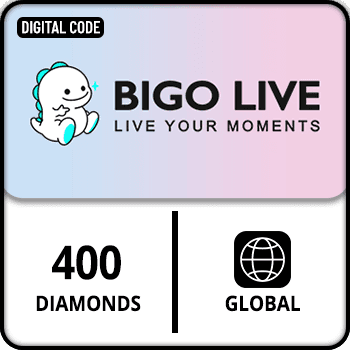 Bigo Live Gift Card 400 Diamonds Global product image