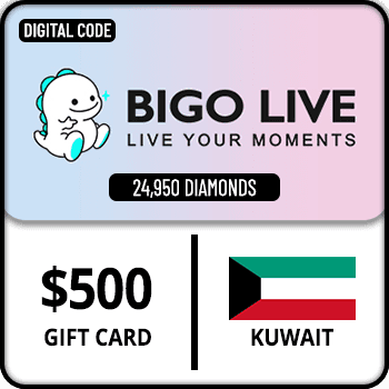 Bigo Live Gift Card 24950 Diamonds $500 Kuwait product image