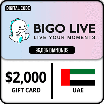 Bigo Live Gift Card 96085 Diamonds $2000 UAE  product image