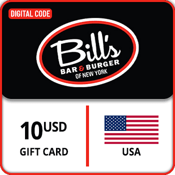 Bill's Bar & Burger Gift Card $10 USA product image