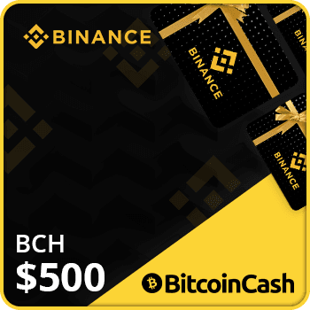 Binance Gift Card $500 (BCH) Global product image