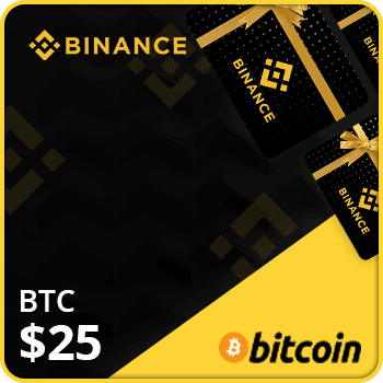 Binance Gift Card $25 (BTC) Global product image