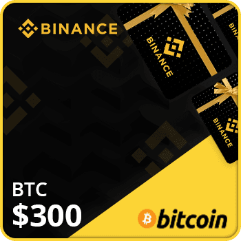 Binance Gift Card $300 (BTC) Global product image