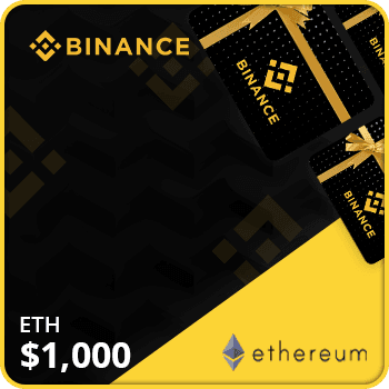 Binance Gift Card $1000 (ETH) Global product image