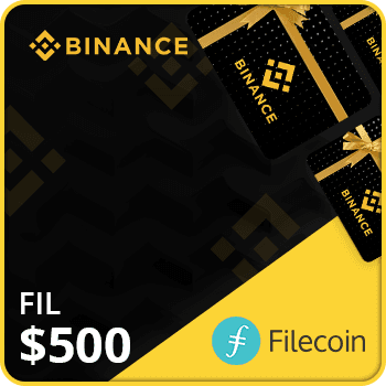 Binance Gift Card $500 (FIL) Global product image