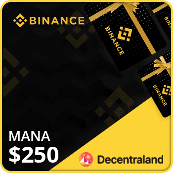 Binance Gift Card $250 (MANA) Global product image