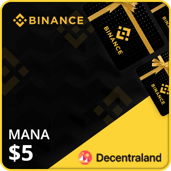 Binance Gift Card $5 (MANA) Global product image