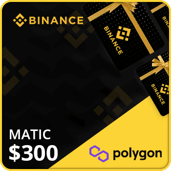 Binance Gift Card $300 (MATIC) Global product image