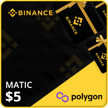 Binance Gift Card $5 (MATIC) Global product image