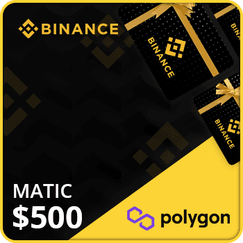 Binance Gift Card $500 (MATIC) Global product image