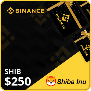 Binance Gift Card $250 (SHIB) Global product image