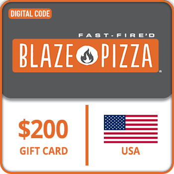 Blaze Pizza Gift Card $200 USA  product image