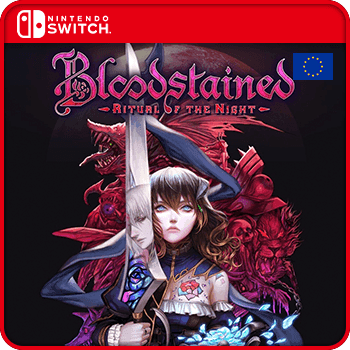 Bloodstained Ritual of the Night Switch Nintendo Game Key Europe product image