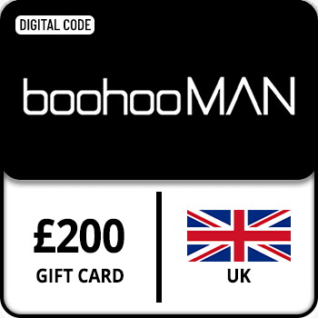 BoohooMAN Gift Card £200 UK product image