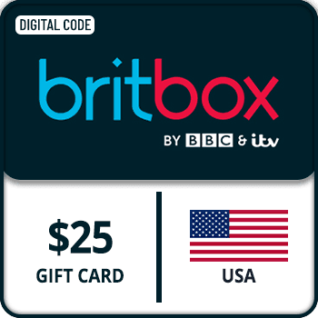 Britbox Gift Card $25 USA product image
