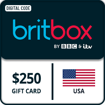Britbox Gift Card $250 USA product image