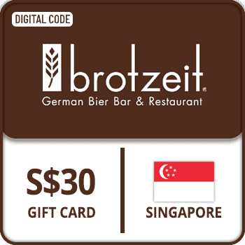 Brotzeit Gift Card 30 SGD SINGAPORE product image