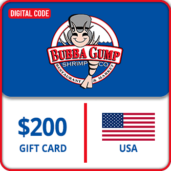 Bubba Gump Shrimp eGift Voucher Gift Card $200 USA product image