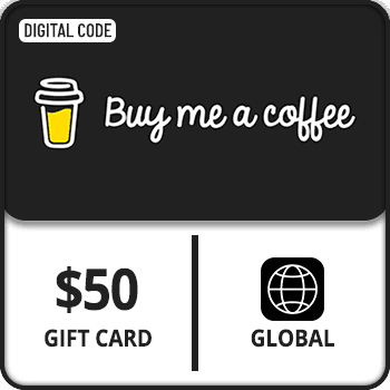 Rewarble Buy Me A Coffee Gift Card $50 Global product image
