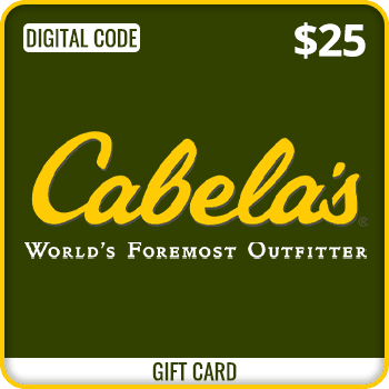 Cabela's Gift Card $25 Global product image